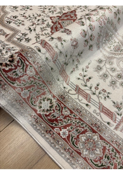Tuğra İpek Seccade Halı %100 Bambu Doğal İplik 80x125 Cm
