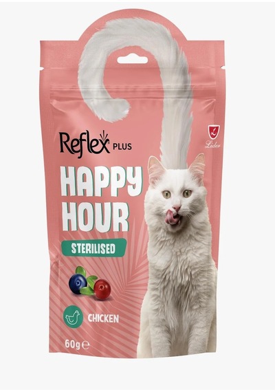 Reflex Happy Hour 4lü Avantaj1 Kedi 4x60gr