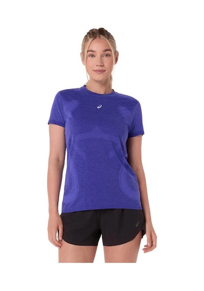Asics Road Seamless Kadın Mavi Koşu T-shirt 2012d292-401 Mavi