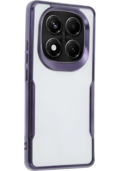 Newface Xiaomi Redmi Note 14 Pro 5g Kılıf Boyi Silikon Kapak - Derin Mor