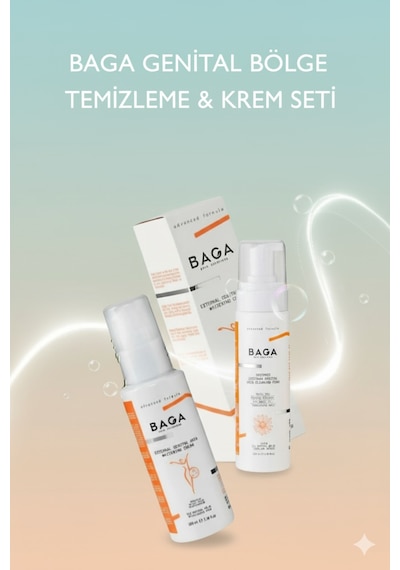 Genital & İntim Beyazlatıcı Krem Ve Temizleme Köpüğü Bakım 2'li Seti
