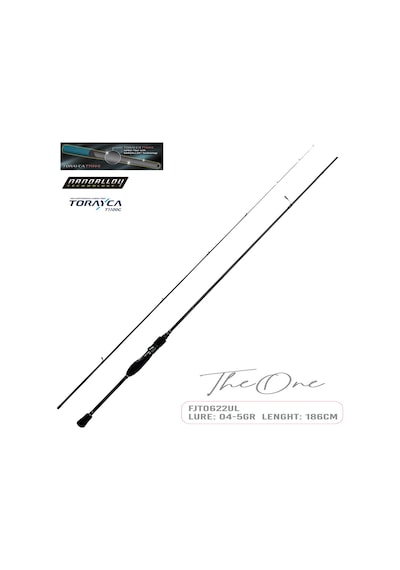 Fujin The One 186cm 04-5gr 622ul Lrf Kamışı