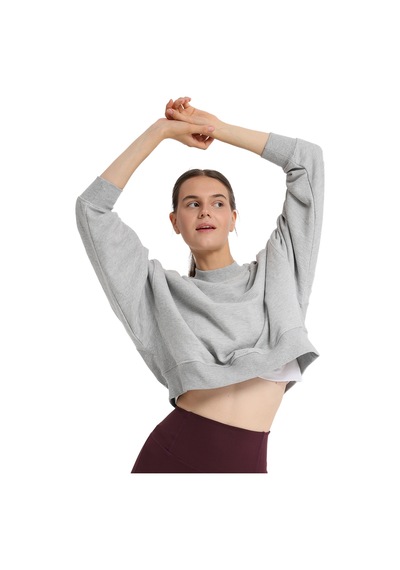 Sportive Fowler Kadın Gri Günlük Stil Sweatshirt 25kk1038-kml 1776239 Gri