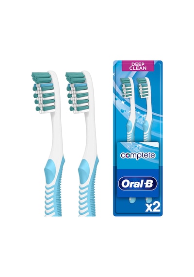 Oral-B Diş Fırçası Complete Ekstra Uzun Kıllar 40 Orta 1+1