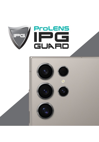 Galaxy Uyumlu S24 Ultra Ipg Kamera Lens Koruyucu Alüminyum - Uzay Gri