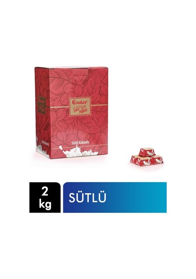 Ender Şoko Primatik Çikolata 2 Kg Sütlü 16'li Paket