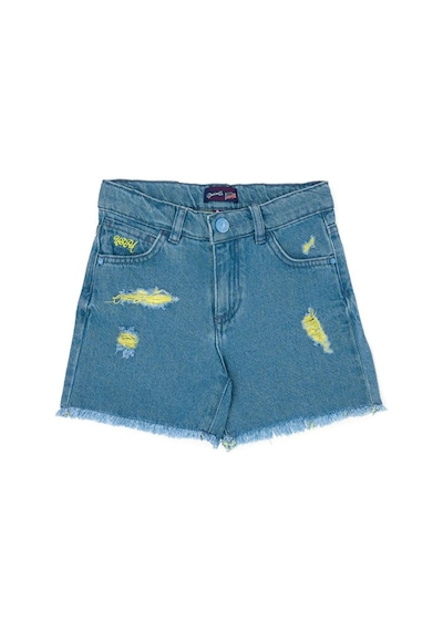 U.S. Polo Assn. Kız Çocuk Jean Şort 50263971-dn0021 Mavi