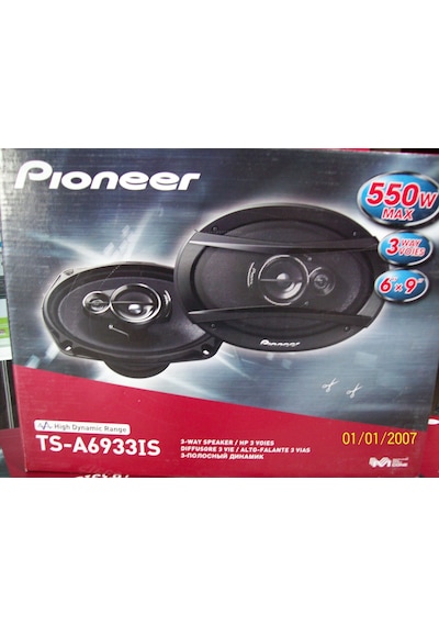 Pioneer Ts-A6933İs Oval 550 Wat 6X9 Oto Hoparlör 3 Yollu