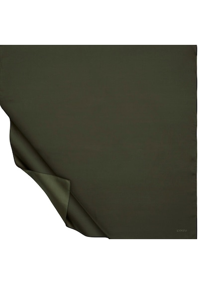 İpekevi Düz Twill İpek Eşarp - Koyu Zeytin Zeytin 957