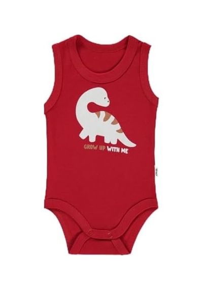 Baby Çıtçıtlı Badi Km, 14d20238624s1, Kırmızı, 2-4 Ay Çok Renkli