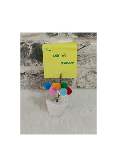 El Yapımı Ponponlu Not Tutacağı. Diğer
