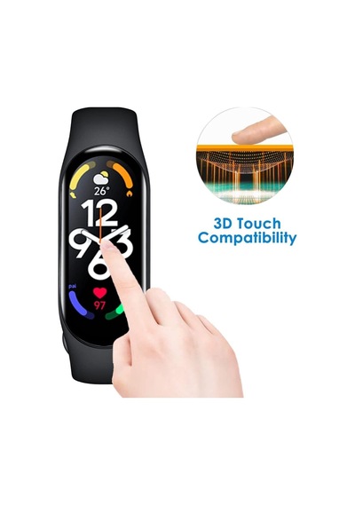 Xiaomi Mi Band 8/mi Band 9 Uyumlu Ekran Koruyucu Nano Esnek Cam Tam Kaplayan Ppm