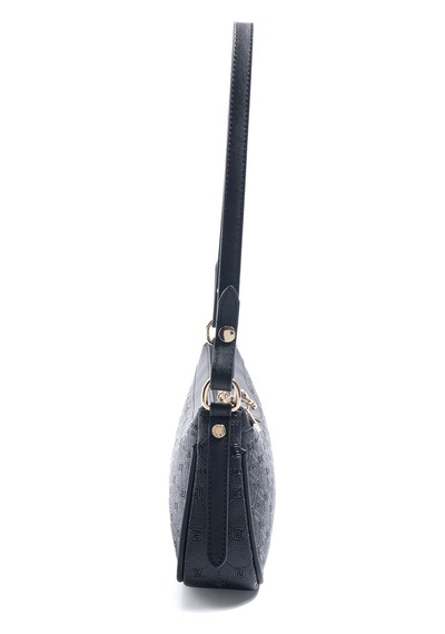 Silver Polo Sp1274 Kadın Çapraz Çanta Logolu Siyah-siyah