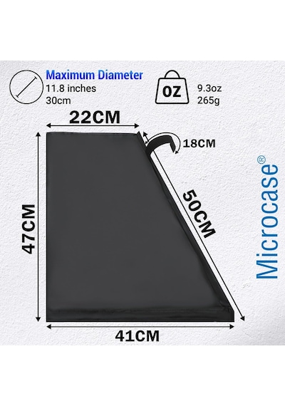 Microcase Elektrikli Araçlar İçin Şarj Soket Yağmurluk Yağmur Toz Koruma Brandası Siyah Al5423 Genel