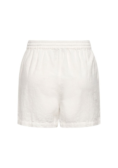 Only Onlswar Thyra Pull Up Shorts Wvn Kadın Beyaz Şort - 15378514