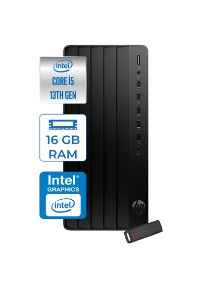 HP Pro Tower  290 G9 623Y0ETP02 i5-13500 16 GB 512 GB SSD W11P Masaüstü Bilgisayar + USB Bellek