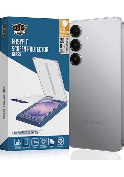 Buff Galaxy Uyumlu  S26 Plus - Magsafe Kılıf + Ekran Koruyucu + Lens Koruyucu Şeffaf
