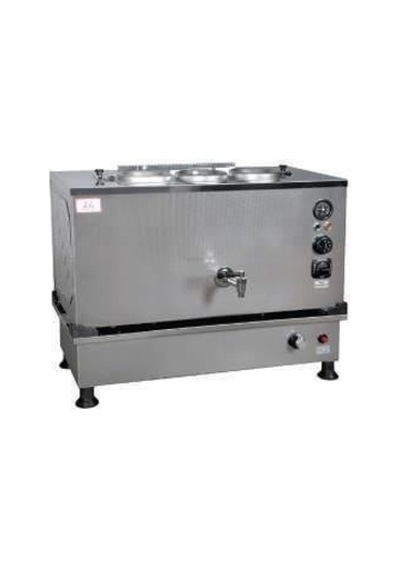 Anka Inoks Pro Kompakt Full Otomatik Çay Makinası Paslanmaz 3 Demlikli 30 Litre Elektrikli Doğalgazlı