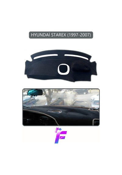 Hyundai Starex 1997-2007 Araca Özel Torpido Örtüsü Kolay Montaj Güneşten Korur Koruma G68