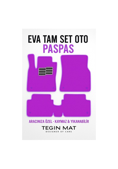 Subaru Xv 2018 2022 Dynamic Uyumlu Eva Oto Paspas Mor Metal Topukluklu Tam Set