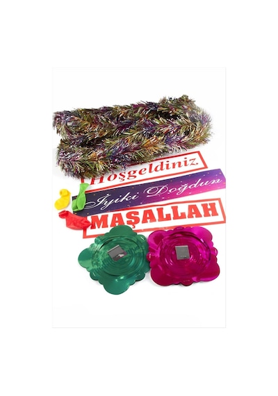 Süsleme Seti-renkli N701 Çok Renkli