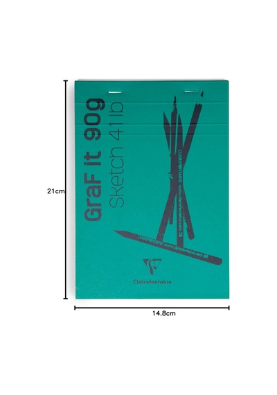 Clairefontaine Yapışkan Kenarlı A5 Defter