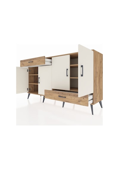 Hyperion Konsol 5 Raflı 2 Çekmeceli 4 Kapaklı 176x44x99 Çam-aytaş Çam-aytaşı/çam Hyperion Konsol 5 Raflı 2 Çekmeceli 4 Kapaklı 176x44x99 Çam-aytaş Çam-aytaşı/çam