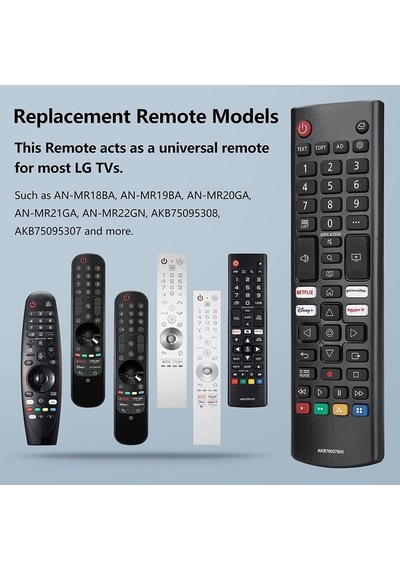Flybuy Lg Akb76037605 İçin 4k/8k Uzaktan Kumanda, Evrensel Lg Tv Kumandası