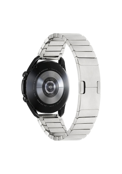 Gear S3 22mm Uyumlu Krd-82 22mm Metal Mkst Kordon-gümüş