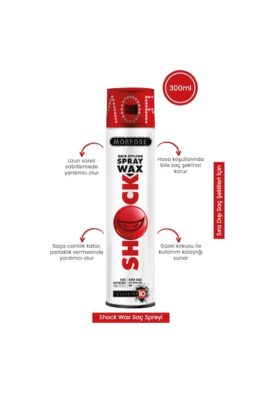Morfose Shock Saç Spreyi 300 ML