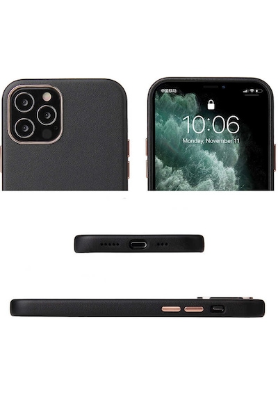 Apple Uyumlu iPhone 12 Pro Max Kılıf Zore Eyzi Kapak Lacivert
