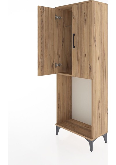 Arges Dolap Tek Raflı 2 Kapaklı Tek Askılı 60x30x163 Çam-çam Çam Arges Dolap Tek Raflı 2 Kapaklı Tek Askılı 60x30x163 Çam-çam Çam