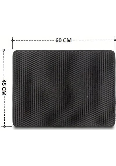 Cateva Kedi Kumu Paspası 60x45 Cm Çift Taraflı Su Geçirmez