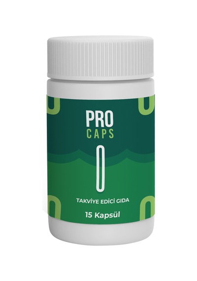 Pro Caps 0  Destek Takviye Edici GIda 15 Kapsül
