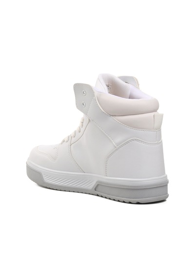 United Colors Of Benetton Beyaz Erkek Hi Sneaker Bn-31087 M Beyaz