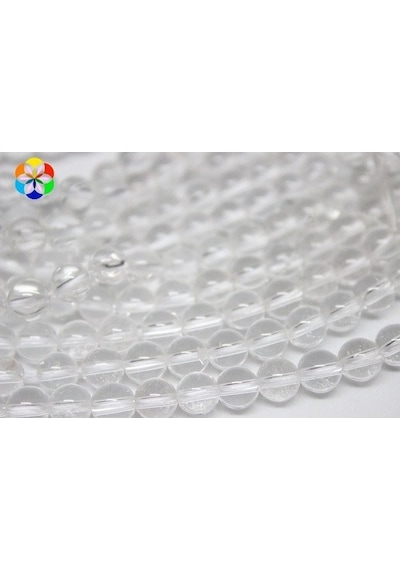 Kristal Kuvars Taşı Dizi 6Mm