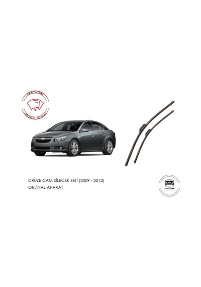 Chevrolet Cruze Cam Muz Silecek Takımı 1.6 Motor Araca Özel Aparat 2009 - 2013