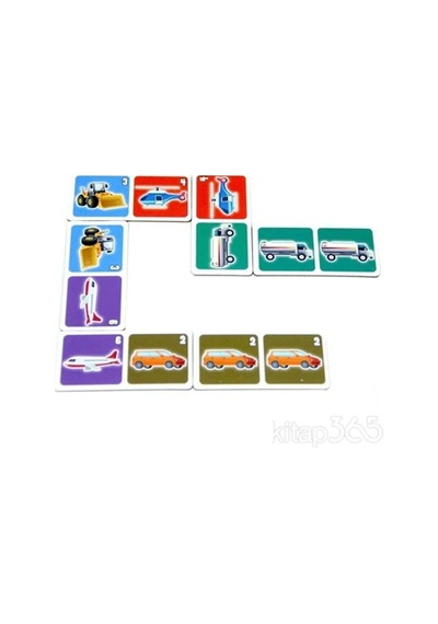 Lc7228 Domino Game Hayvanlar Çok Renkli