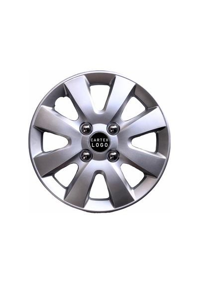 Renault Clio 4 14'' Inç Gri 4lü Set Jant Kapağı