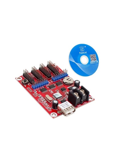 Powermaster Ux4 Tf-a6u 4'lü Usb Led Panel Kartı 4x8