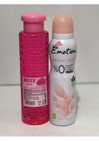 Rose City Gül Kolonyası 240 ml Alana Emotion Natural Bloom Deodor