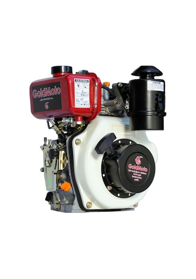 Goldmoto Gm186fa-b Dizel Motor 10 Hp İpli Krank Mili Konik