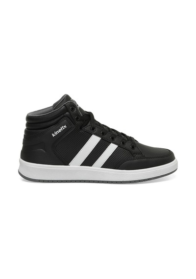 Kinetix Kort Pu Hı 4pr Siyah Unisex High Sneaker Siyah-beyaz-grı Siyah - Beyaz