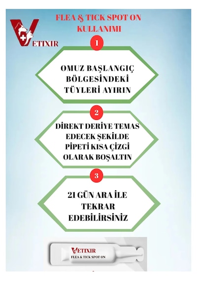 Kedi Ve Köpek İç Dış Bit Pire Bitkisel 1 Damla Ve 1 Tablet Paketi