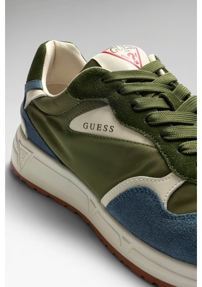 Guess Aria Erkek Sneaker Fmjrıaele12 Yeşil
