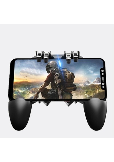 Ayrex Coverzone 4 Tetikli Mobil Oyun Kolu 90 Dönebilen Gövde, Ergonomik Kavrama, Dayanıklı Fiber Malzeme, Andr