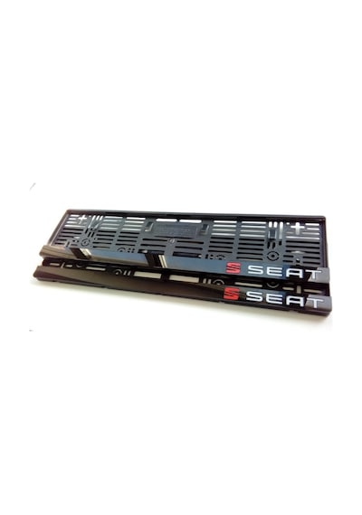 Seat Logolu Yazılı Pleksi Plakalık Takımı 2'Li Set 548332020