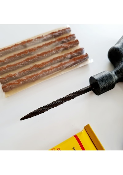 Tubeless Dublex Dış Lastik Tamir Seti-Lastik Fitil Kiti-5 Fitilli