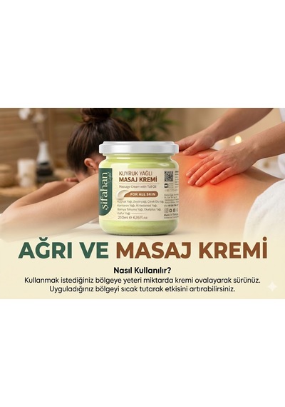 Şifahan Kuyruk Yağı Masaj Kremi 207 ML