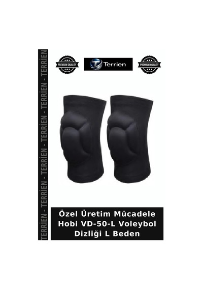 Özel Üretim Mücadele Hobi Vd-50-l Voleybol Dizliği L Beden Çok Renkli